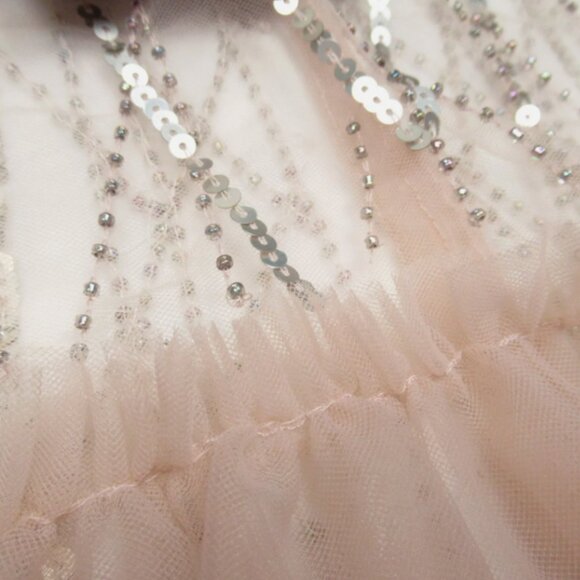 Brand New FOREVER THAT GIRL EMBELLISHED SHEER TOP - Picture 12 of 16